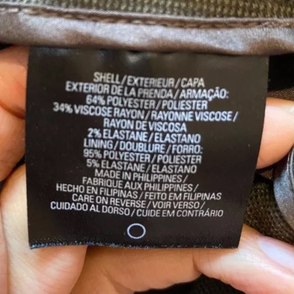 Elie Tahari Olive Wide Leg Trouser Pants [Size 4] - Picture 3 of 3